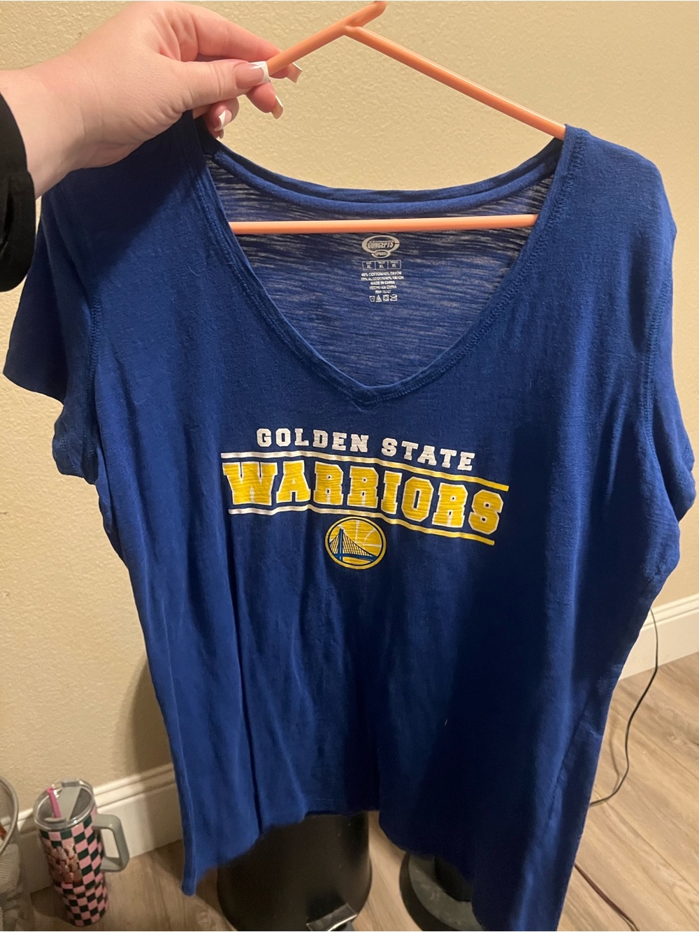 Golden State Warriors Blue Graphic Tee
